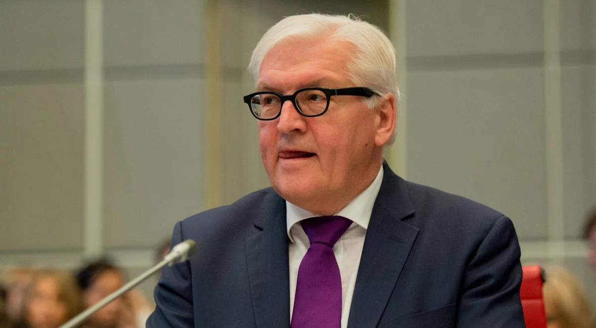 Minister spraw zagranicznych Niemiec Frank-Walter Steinmeier zapowiada wizytę w Polsce
