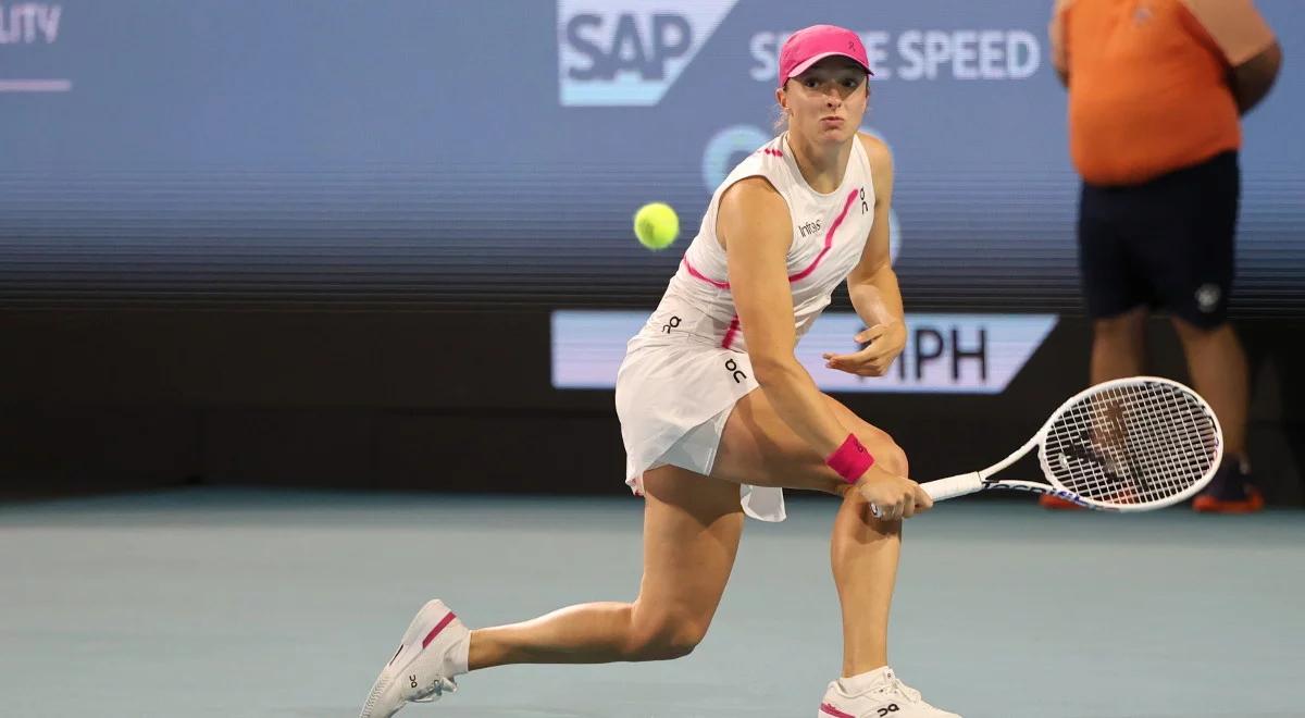 Ranking WTA. Porażka w Miami nie przeszkodzi, a nawet... pomoże. Iga Świątek pozostanie liderką 
