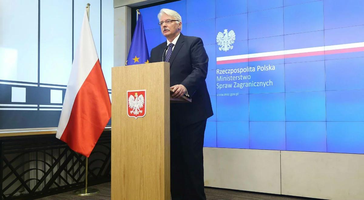 Szef MSZ: polskie konsulaty na Ukrainie zostaną otwarte, kiedy upewnimy się, że są bezpieczne