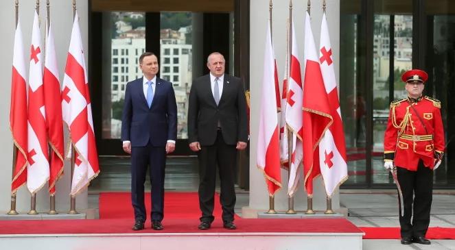 Prezydent Andrzej Duda w Gruzji