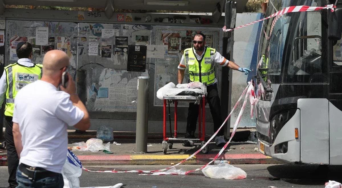Atak terrorystyczny w Jerozolimie. Hamas przyznał się do zamachu