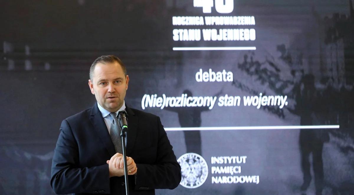 "Nie udało się im zabić polskiego genotypu wolności". Prezes IPN o stanie wojennym