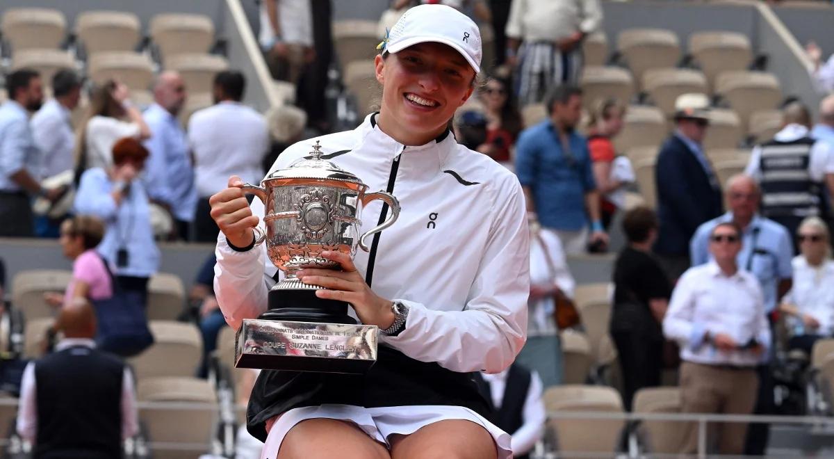 Roland Garros: wyjątkowa statystyka Polki. Iga Świątek lepsza od Federera 