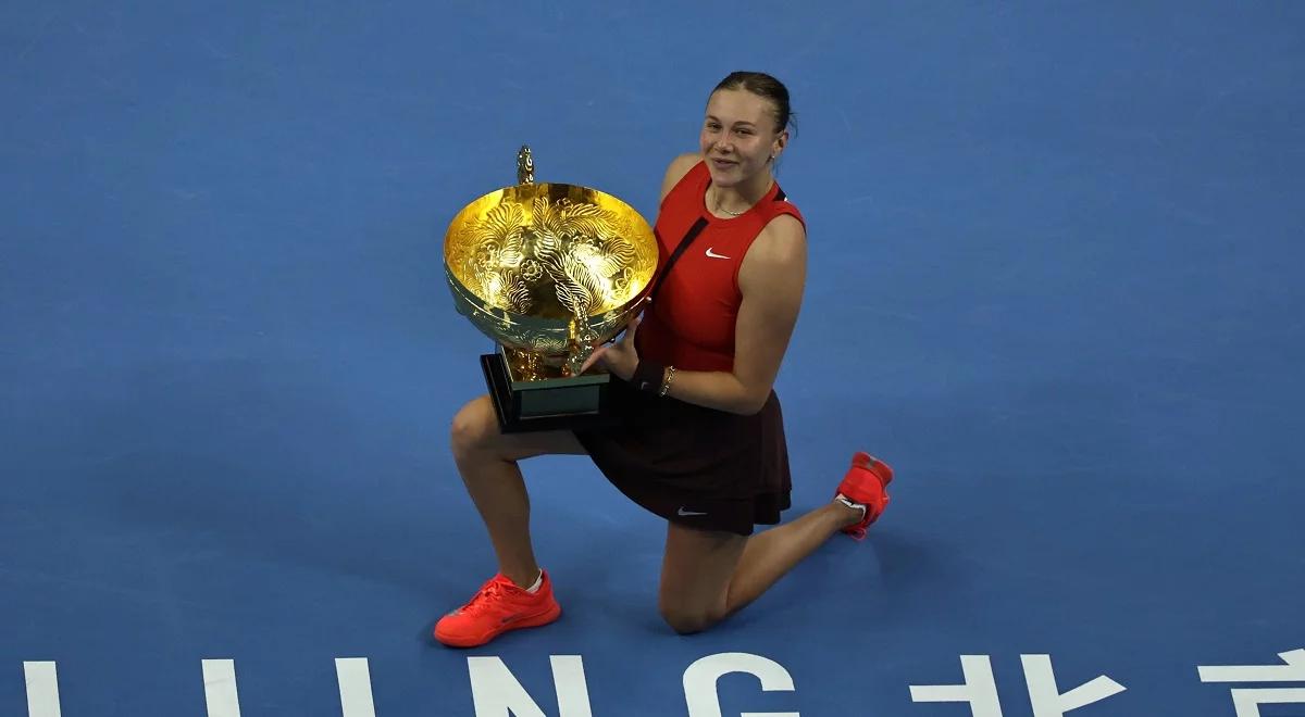 Amanda Anisimova triumfuje w Pekinie. Amerykanka goni Igę Świątek