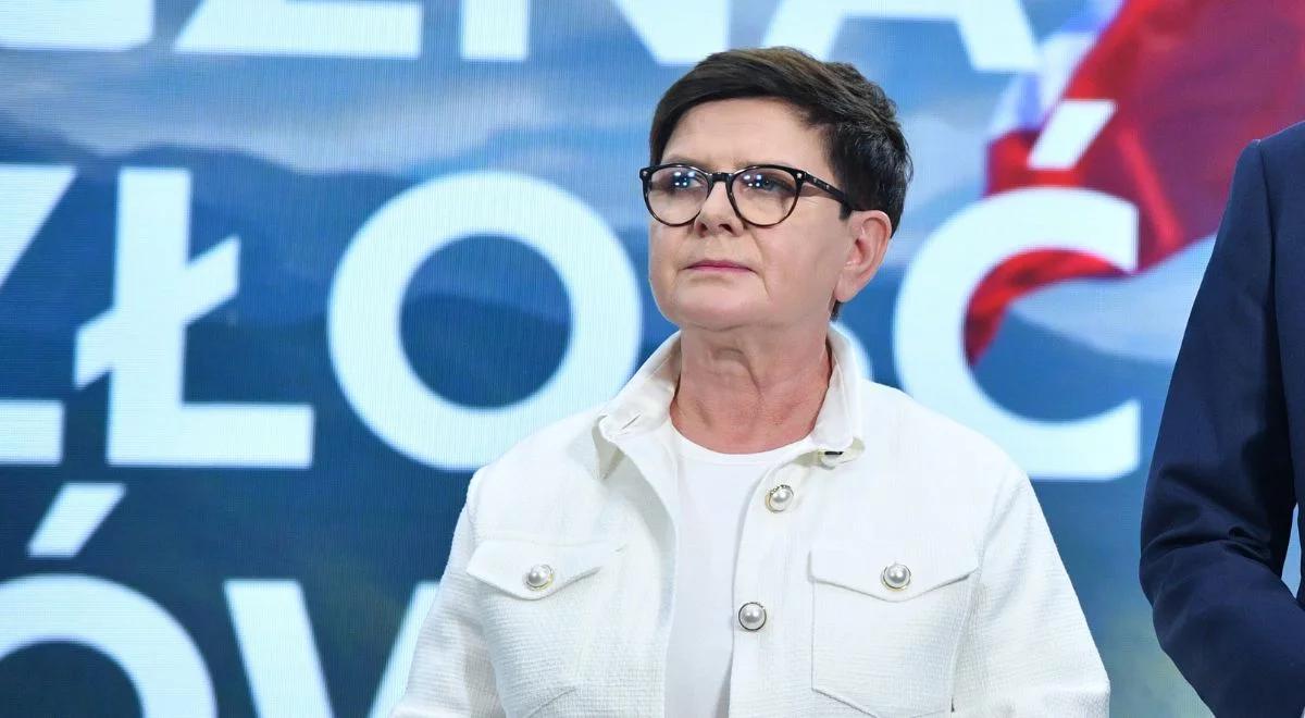 Beata Szydło: nasz obóz polityczny jest gwarantem tego, że Polska i Polacy będą bezpieczni