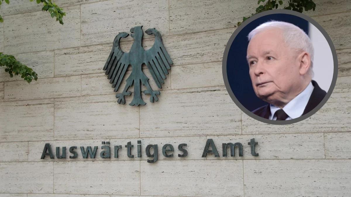 Jarosław Kaczyński zarzucił Niemcom rasizm wobec Polaków. Mamy odpowiedź Berlina