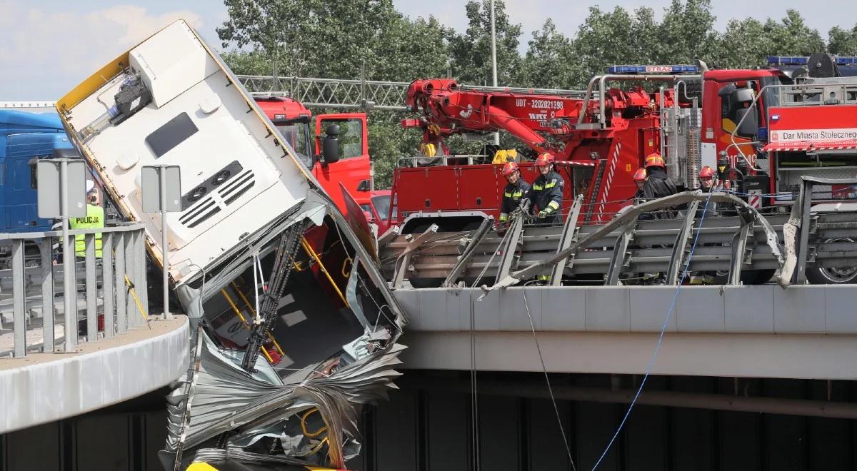 Co było prawdopodobną przyczyną wypadku na trasie S8? Rzecznik KSP wyjaśnia