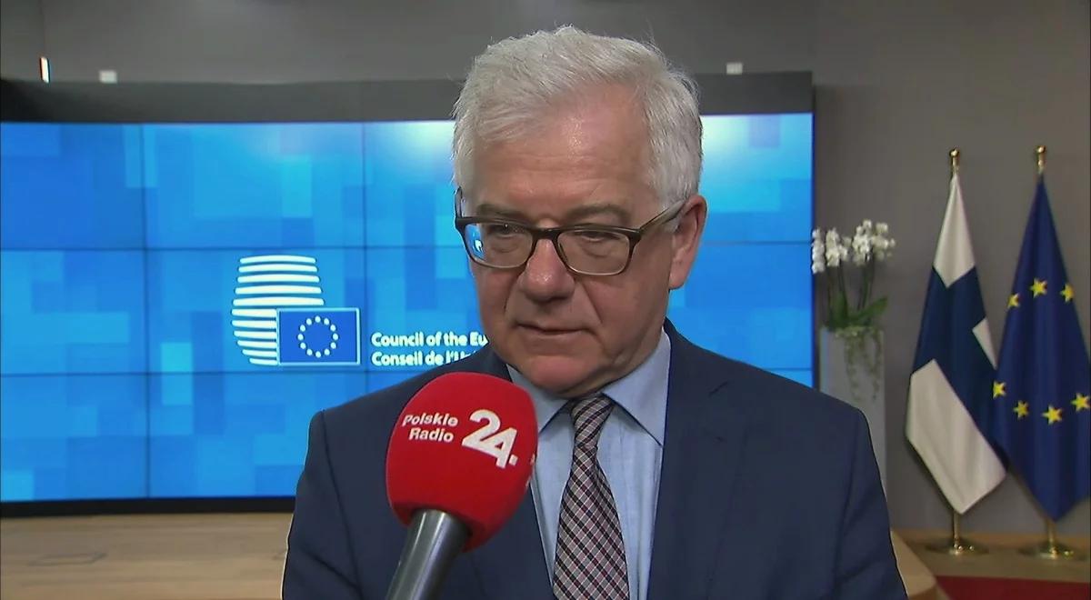 Jacek Czaputowicz: możliwe spotkanie z wiceszefową KE w Polsce