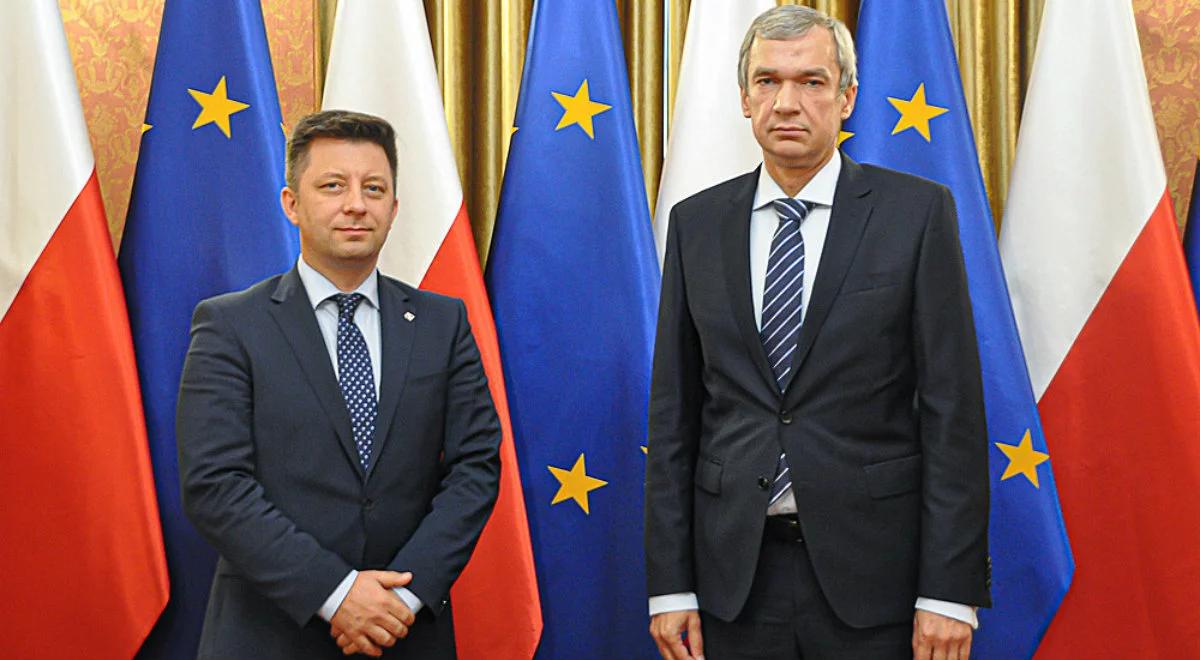 "Ofiary przemocy politycznej mogą liczyć na naszą pomoc". Szef KPRM spotkał się z Pawłem Łatuszką