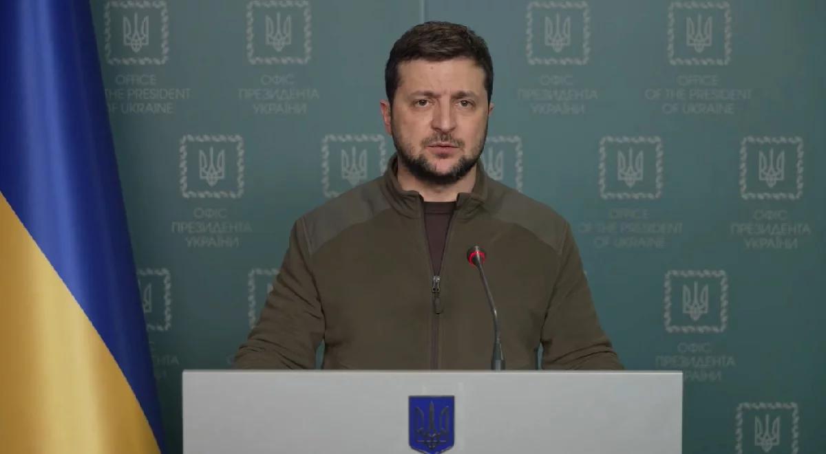 Prezydent Ukrainy o rozmowach z Rosją: trudne, ale krok po kroku idziemy naprzód