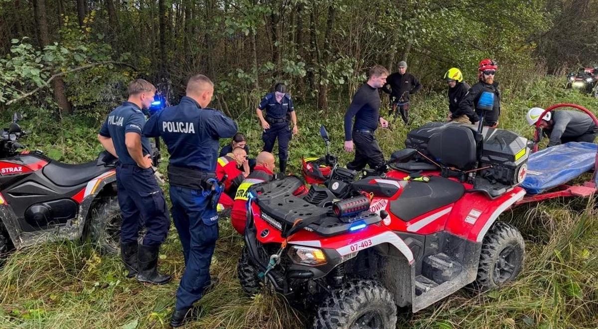 Seniorka wyszła na grzyby. Odnaleziono ją po czterech dniach