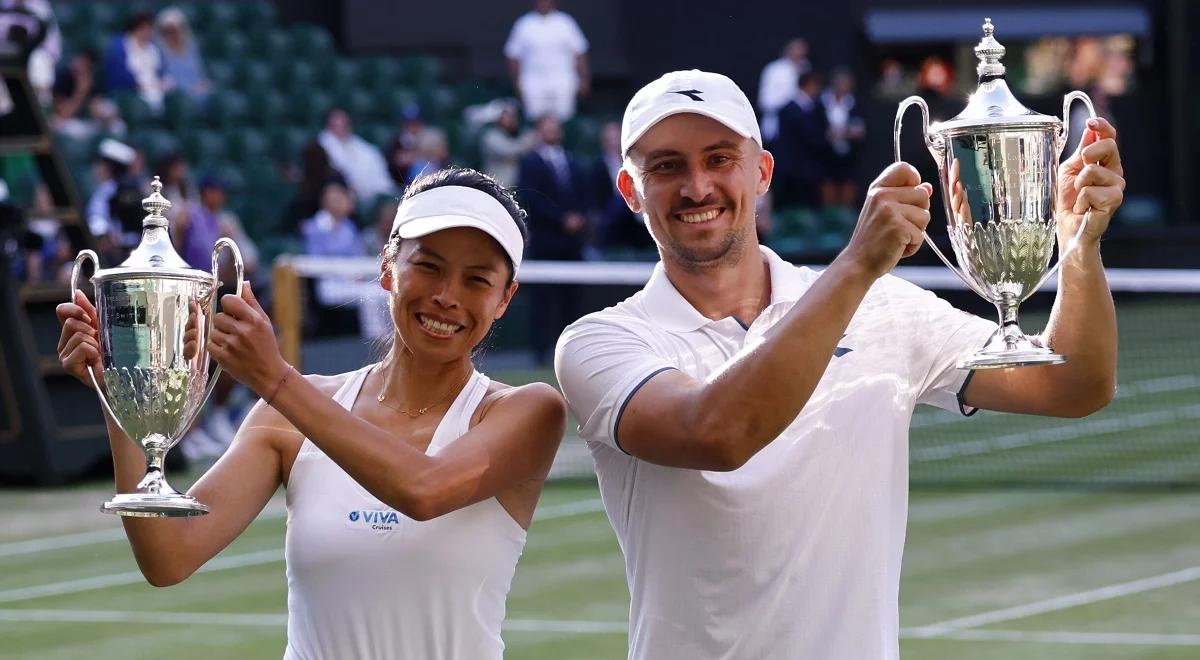 Wimbledon. Jan Zieliński i Su-Wei Hsieh przeszli do historii, ale nie rozbili banku. Ile zarobił Polak?