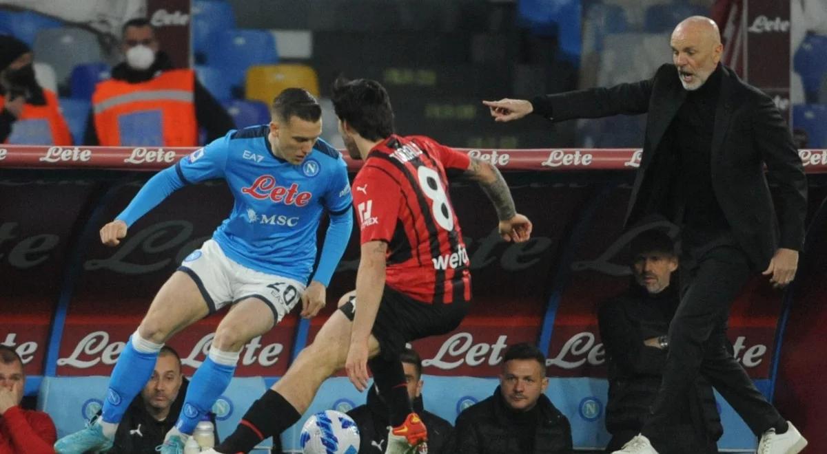 AC Milan liderem Serie A. Porażka Napoli, bezbarwny Zieliński [WIDEO]