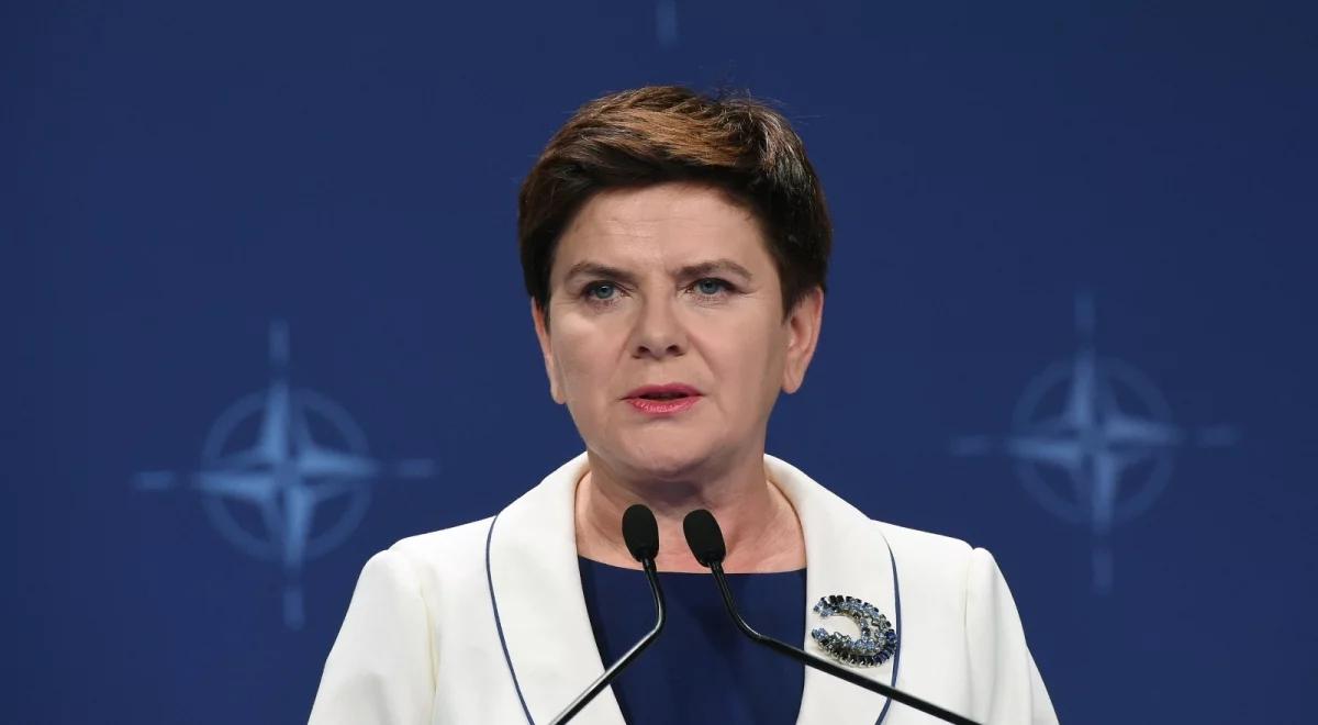Premier Szydło zabrała głos ws. nowej ustawy o TK