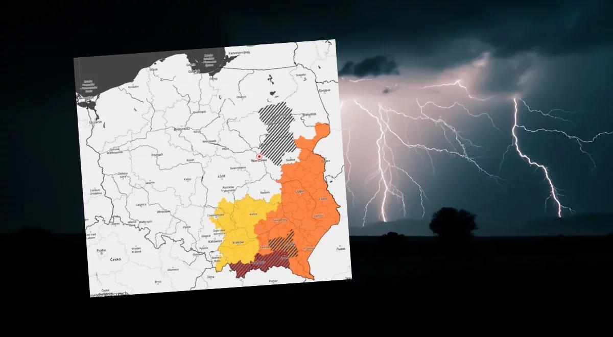 Przed nami pogodowy armagedon. W tych regionach najwyższe alerty przed burzami [MAPA]