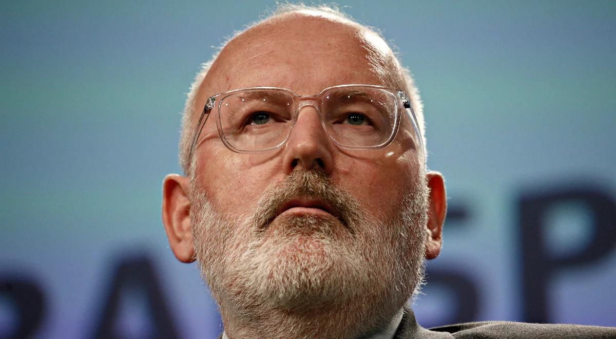 Frans Timmermans atakuje Polskę. Porównał polski rząd do dyktatur lat 30.