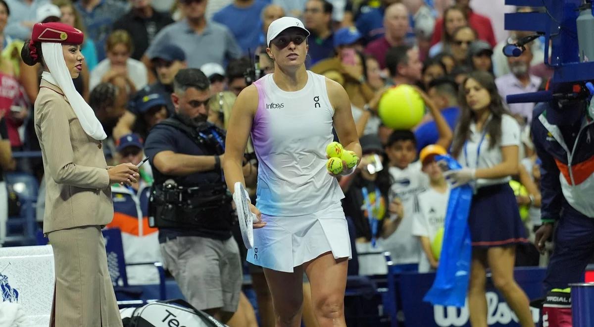 US Open. Iga Świątek spotkała się z Sereną Williams. "To mnie zainspirowało i dało mi takiego pozytywnego kopa"