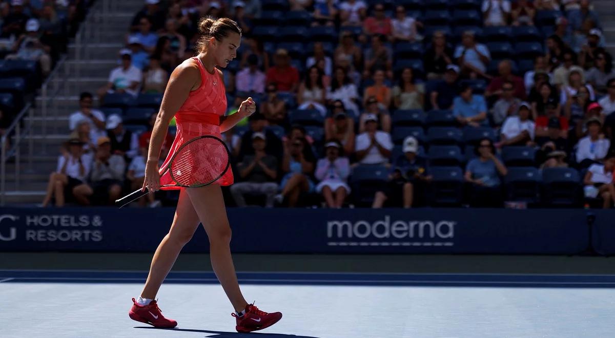 US Open: Aryna Sabalenka z gładkim awansem do 1/8 finału. Białorusinka czeka na ripostę Igi Świątek