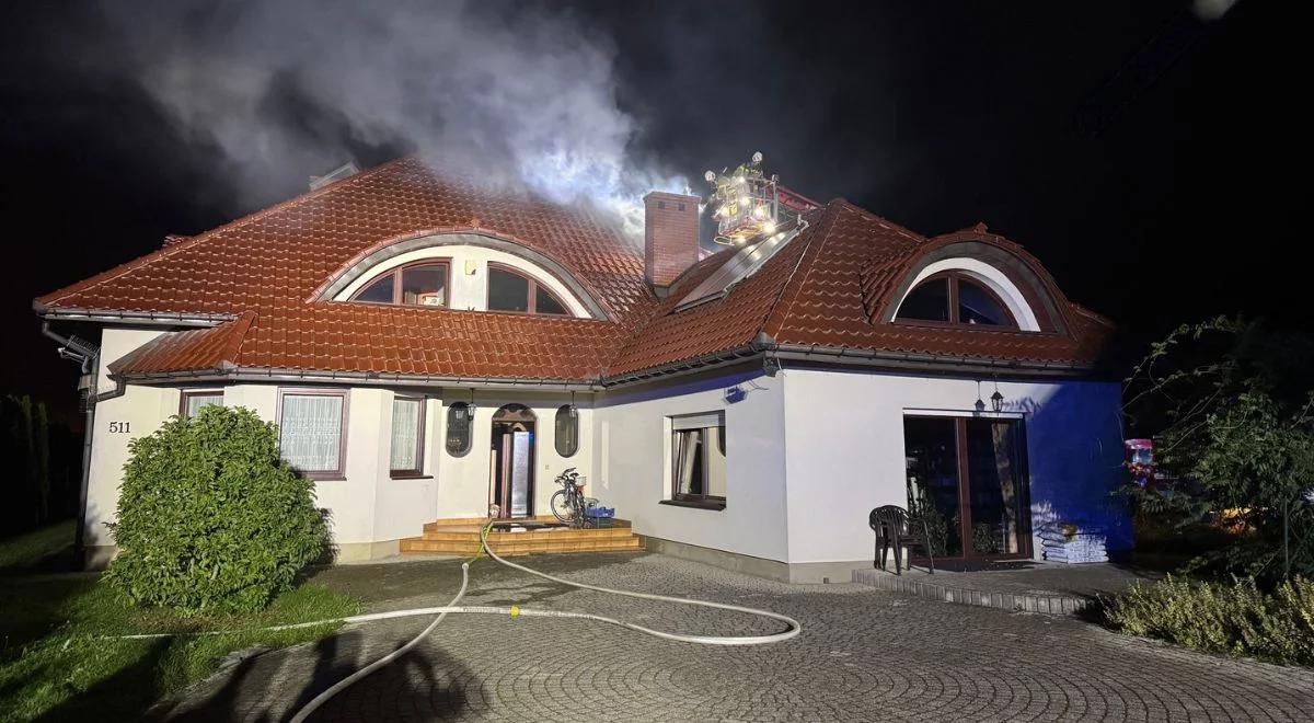 Pożar w Zabierzowie Bocheńskim. Prokuratura zarzuca zabójstwo żonie
