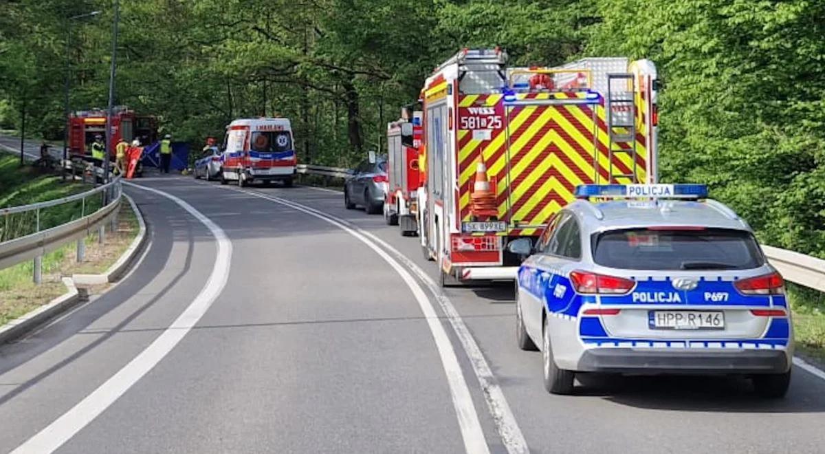 Tragiczny wypadek na Śląsku. Nastoletnia pasażerka zginęła na miejscu