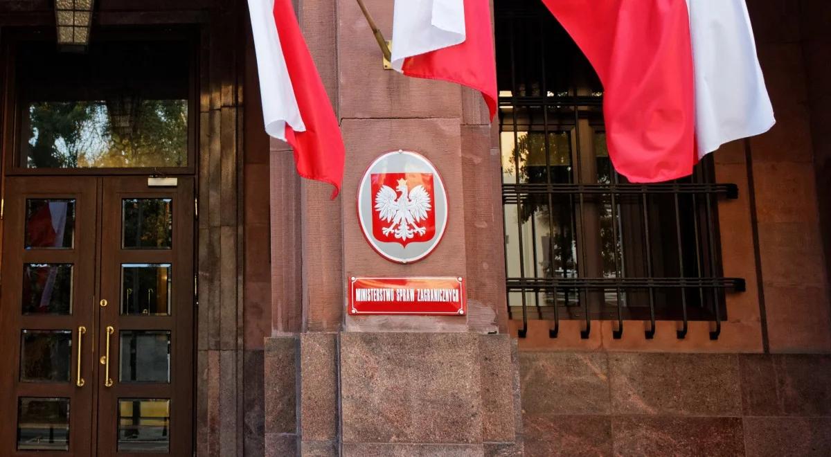 Kierująca ambasadą Izraela w Warszawie stawiła się w MSZ