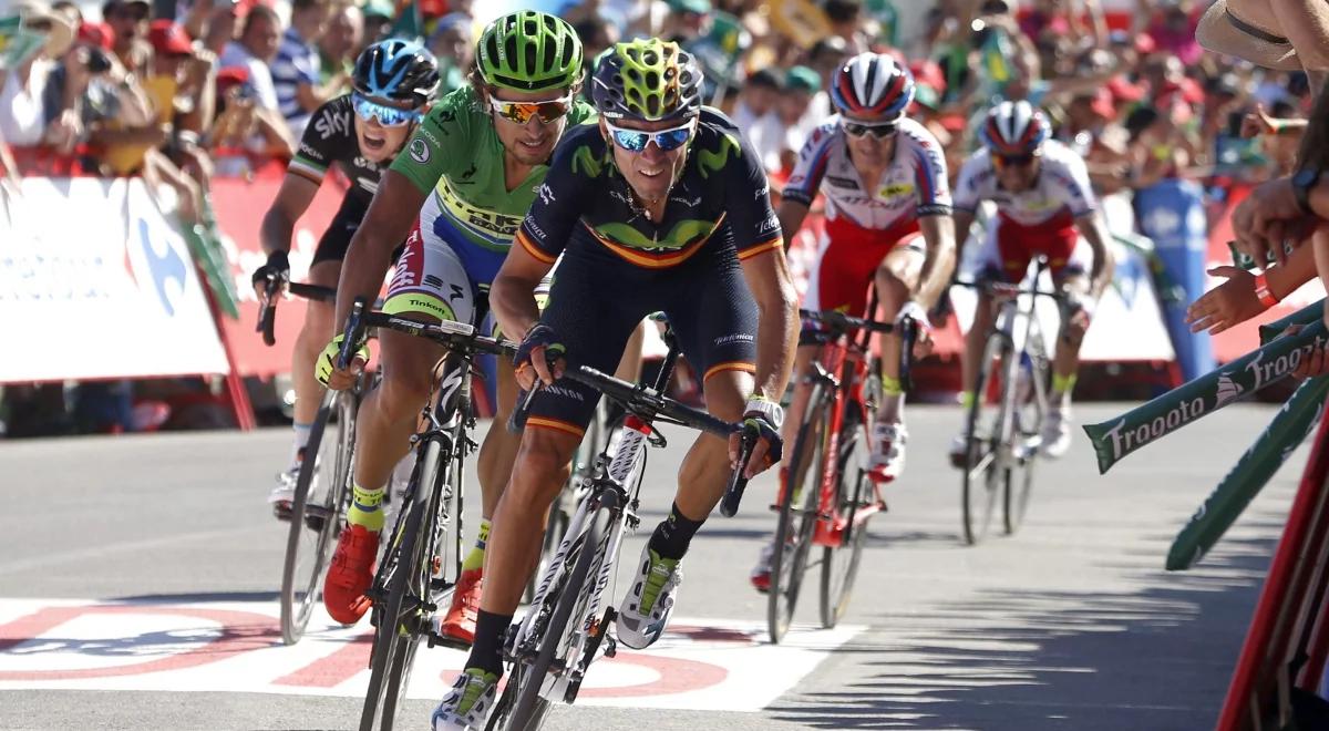 Vuelta a Espana: Rafał Majka ósmy na czwartym etapie, zwycięstwo Valverde