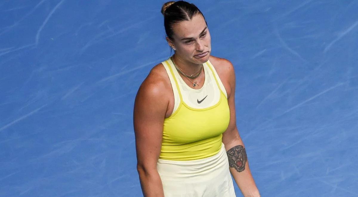 Sabalenka mocno się spociła. Seria przełamań w starciu liderki