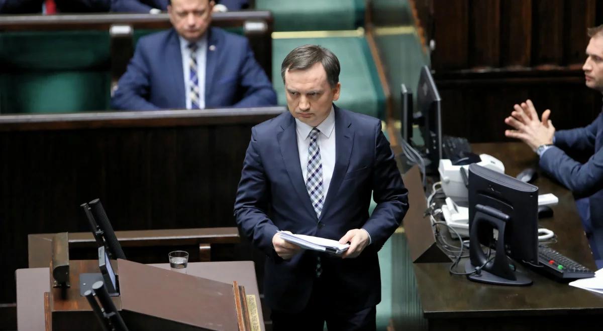 Zbigniew Ziobro o debacie ws. wotum nieufności: sterta kłamstw i manipulacji