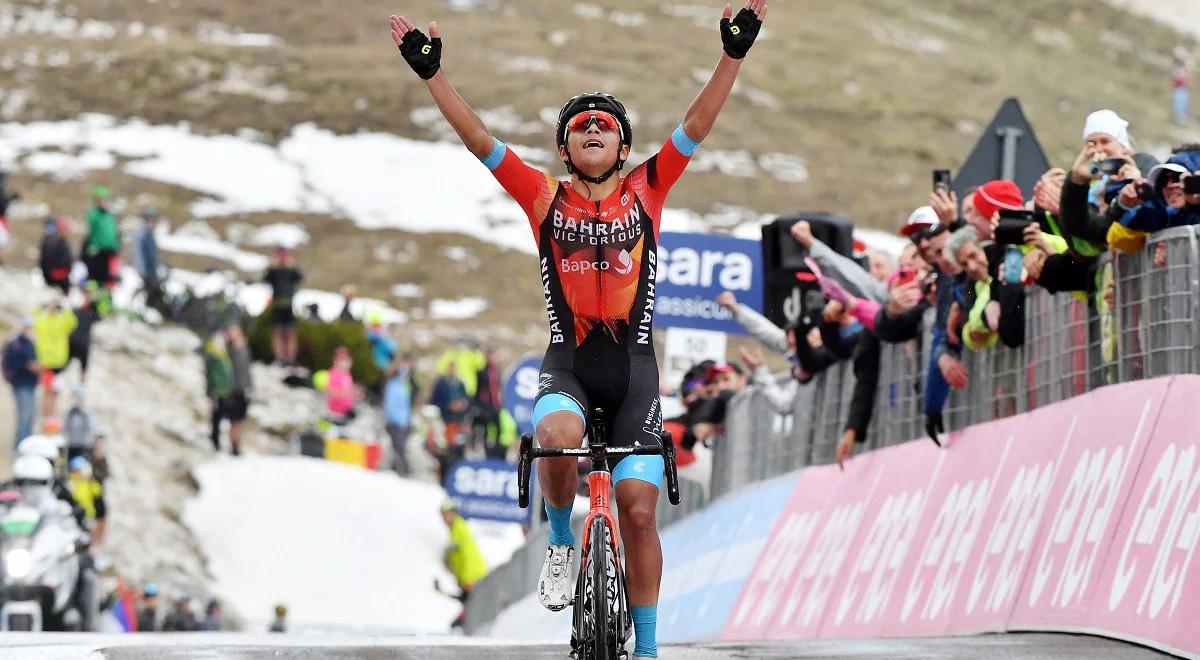 Giro d'Italia: Buitrago wygrał królewski etap, Thomas nadal na prowadzeniu