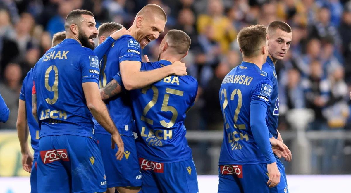 Ekstraklasa: Lech - Wisła Płock. Lider nie zawodzi, pewna wygrana poznaniaków 