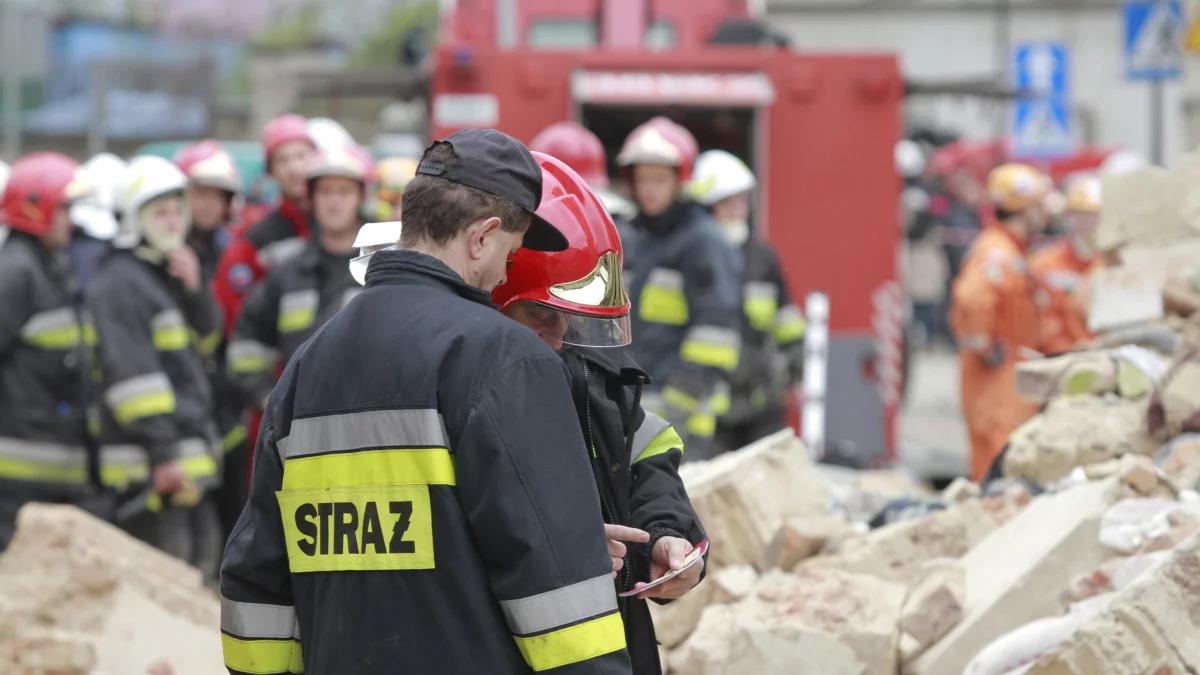 Częstochowa. Zawalił się budynek. Policja przekazała nowe informacje