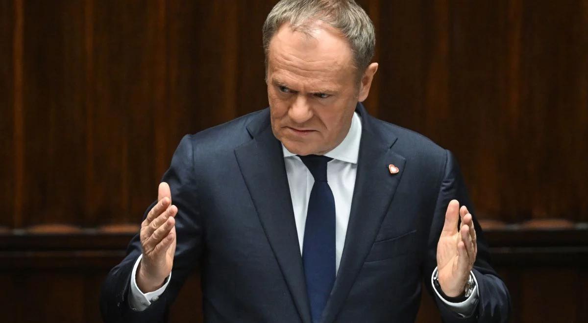 Tusk w Sejmie o bezpieczeństwie: Polska nie zmienia swojej opinii