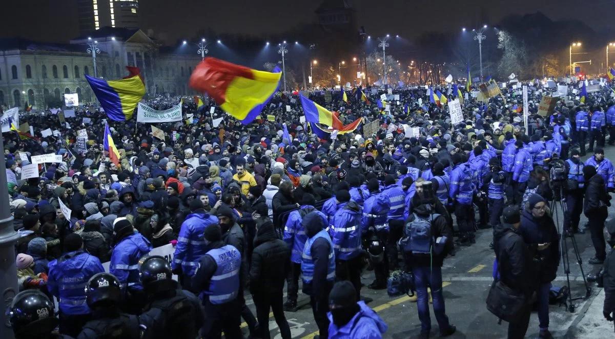 Rumunia: wielkie demonstracje przeciwko korupcji. Tysiące ludzi na ulicach