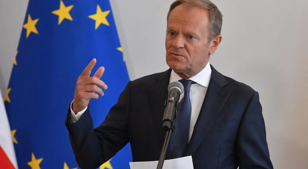 "Przygotowuje coś w rodzaju wojny domowej w Polsce". Prezes PiS o działaniach Donalda Tuska
