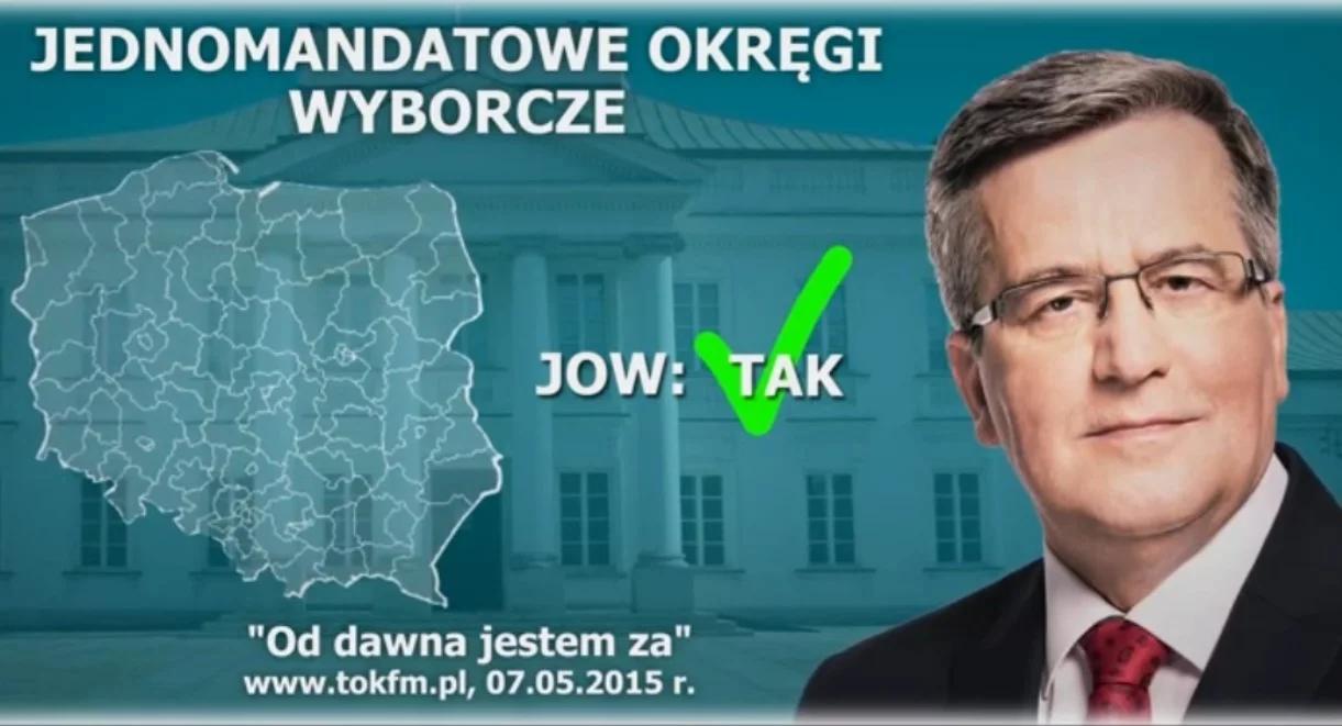 Sztab Bronisława Komorowskiego uderza spotem w Andrzeja Dudę 