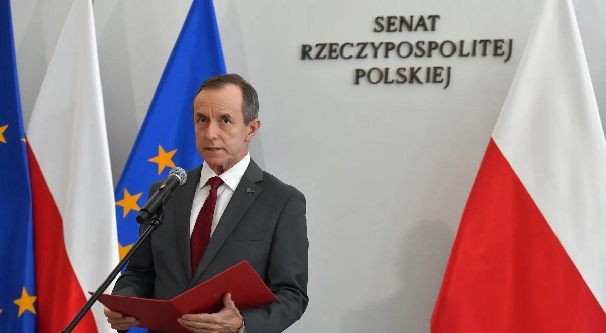 "Twarde liczby". Stanisław Karczewski jednym wpisem pogrąża Tomasza Grodzkiego