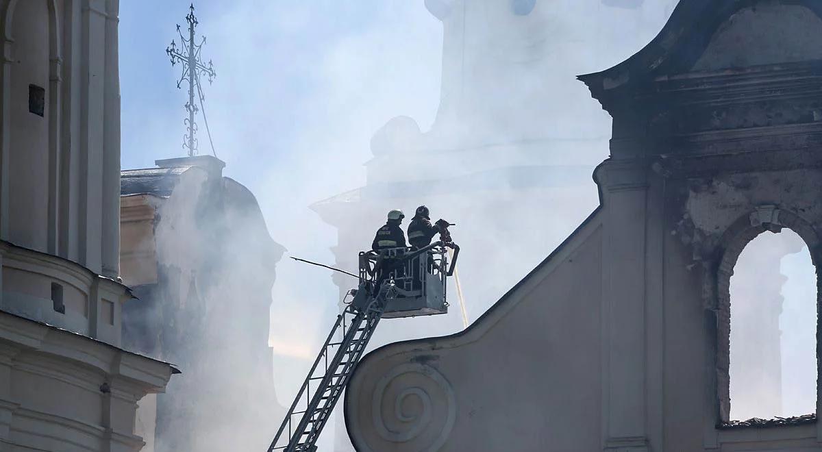 Białoruś: apel o pomoc w odbudowie narodowego sanktuarium. Kościół zniszczony przez pożar