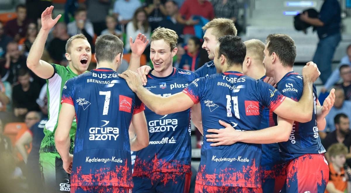 LM siatkarzy: Azimut - ZAKSA Kędzierzyn-Koźle. Wicemistrzowie Polski z pierwszą porażką w sezonie