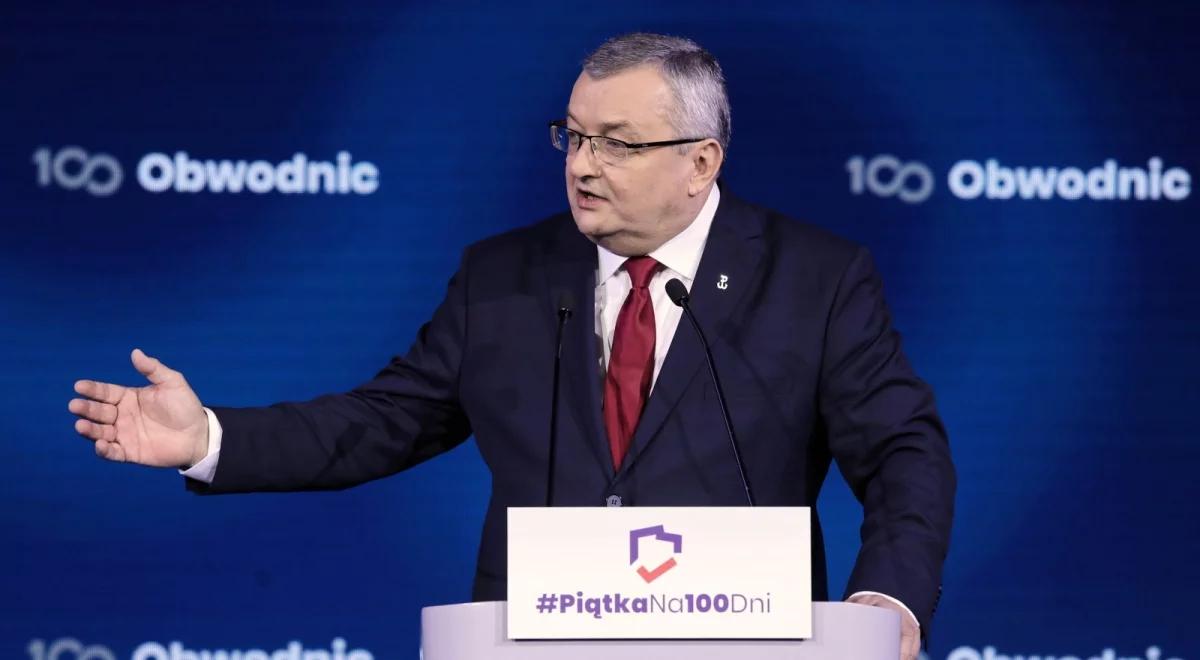 Andrzej Adamczyk: plan budowy 100 obwodnic polskich miast jest rzeczywistością