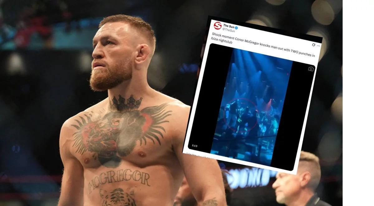 McGregor nokautuje lewym sierpowym. Skandal w klubie na Ibizie  