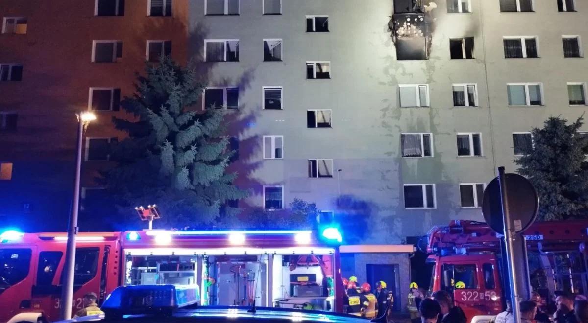 Pożar bloku mieszkalnego w Rzeszowie. Nie żyje czternastolatka