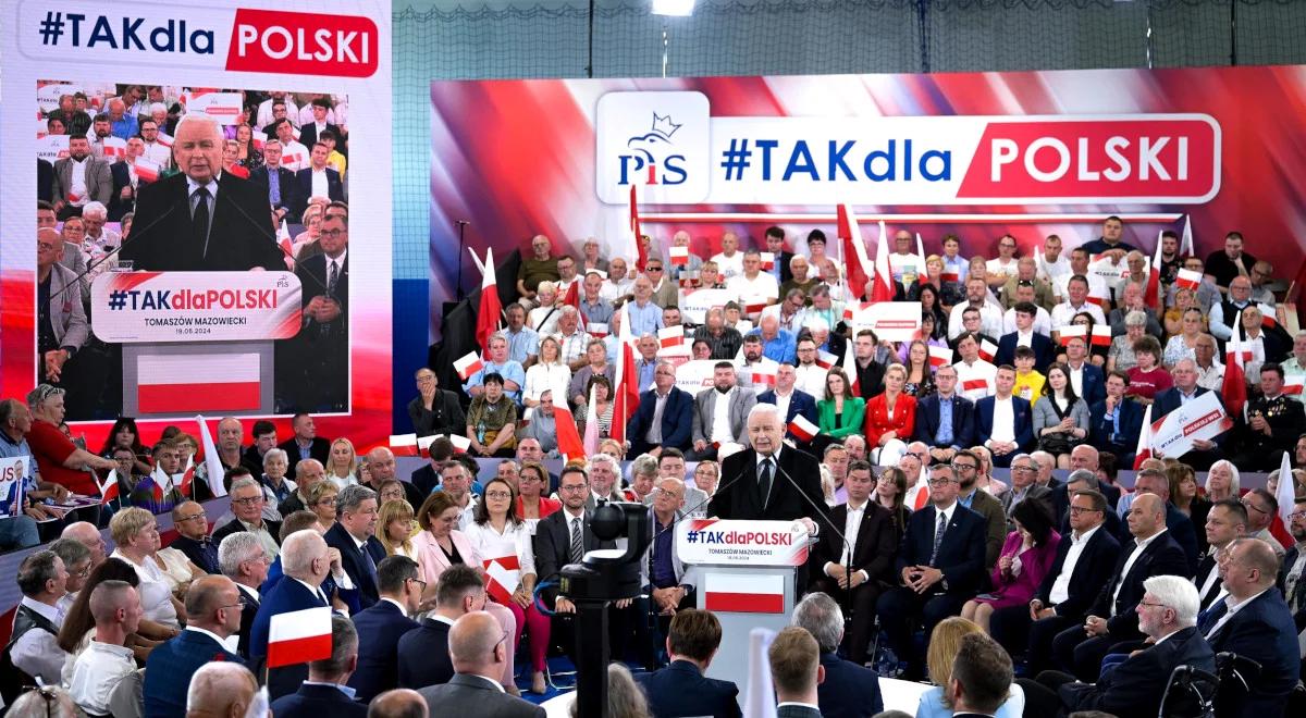 Konwencja PiS. Jarosław Kaczyński przedstawił program "Siedem razy tak"