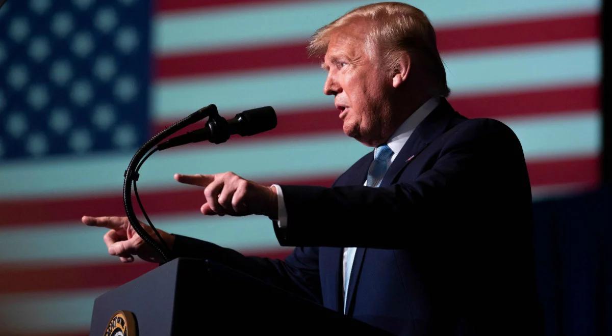 Donald Trump grozi Iranowi: w przypadku ataku odpowiemy poważnym odwetem