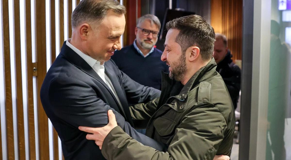 "Jeśli będzie taka potrzeba - przybędzie". Prezydent Duda o ew. wizycie Zełenskiego w Polsce