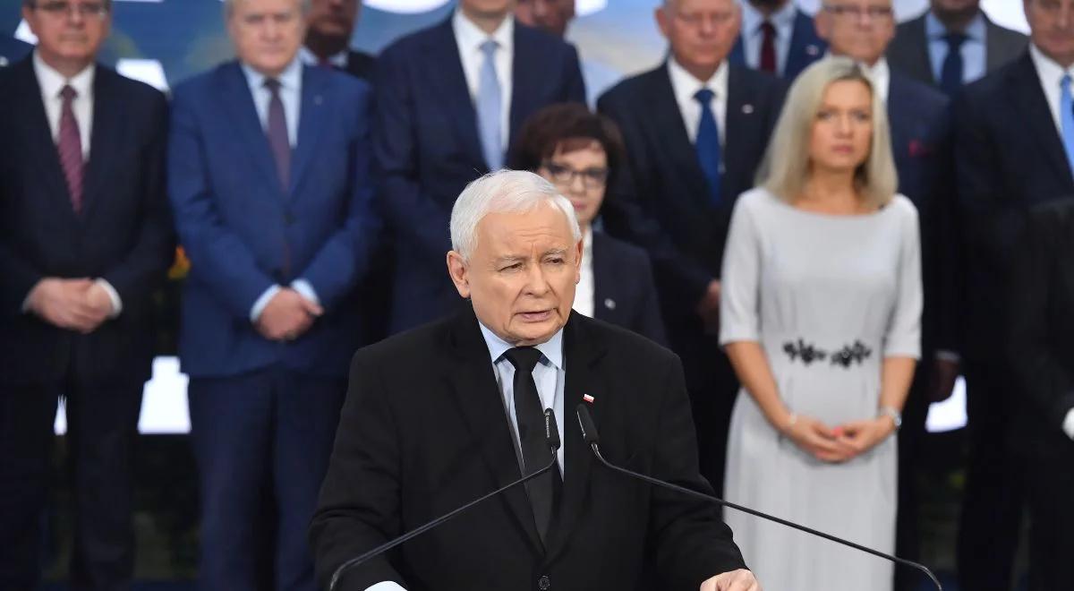 PiS zaprezentowało liderów list wyborczych. Wicepremier Jarosław Kaczyński "jedynką" w Kielcach 