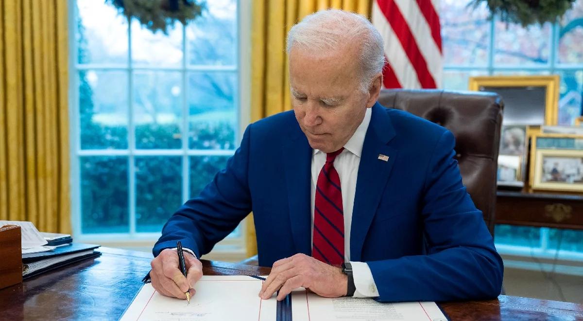 Biden podpisał ustawę budżetową. Znaczące środki na wsparcie Ukrainy