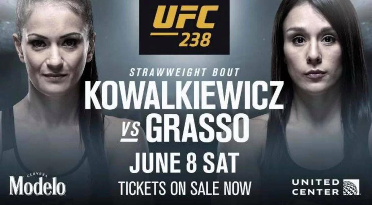 UFC 238: szybki powrót Karoliny Kowalkiewicz. Polka zmierzy się w klatce z Alexą Grasso