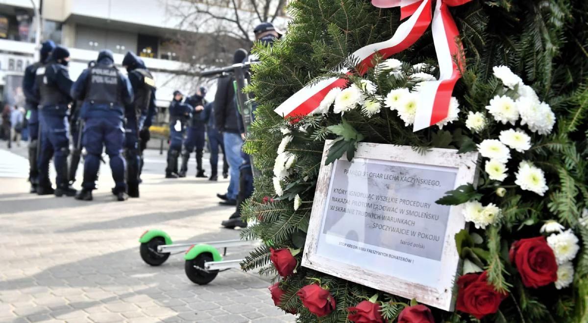 Niespokojnie podczas obchodów 11. rocznicy katastrofy smoleńskiej. Jan Józef Kasprzyk: to bardzo przykre 