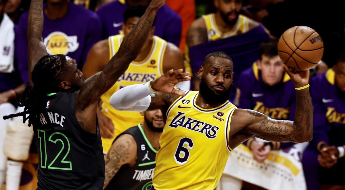 NBA: Lakers i Hawks w play-off. "Jeziorowcy" potrzebowali dogrywki 