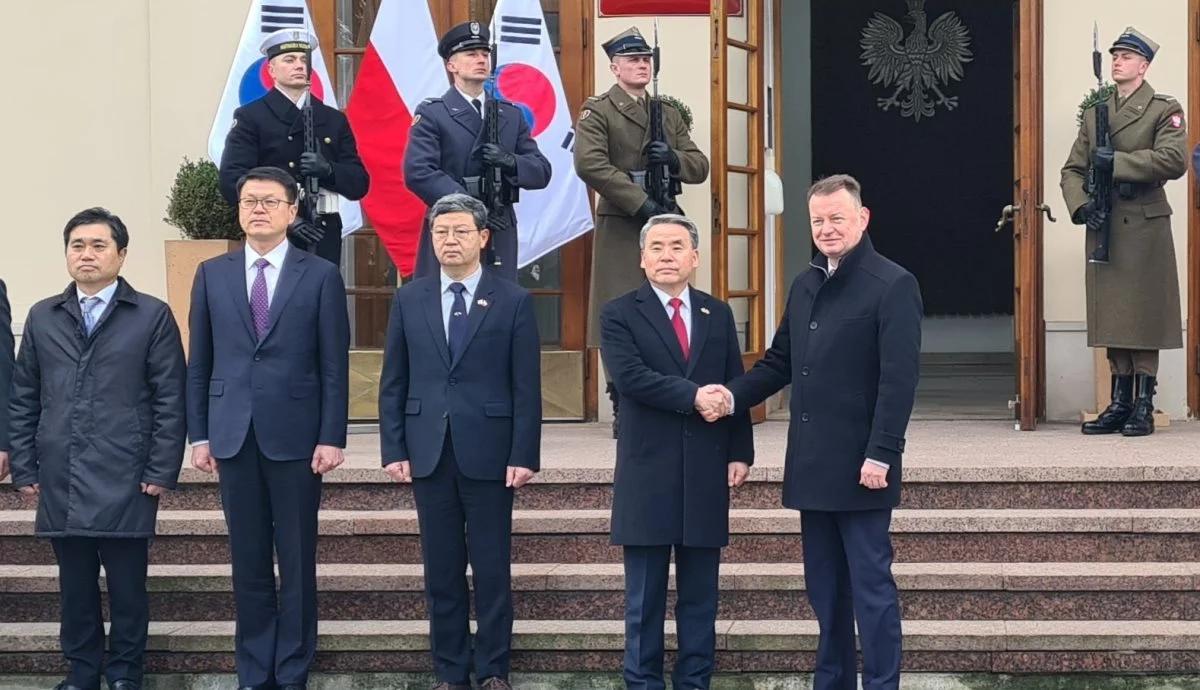 Mariusz Błaszczak spotkał się z szefem resortu obrony Korei Płd. Głównym tematem rozmów współpraca militarna